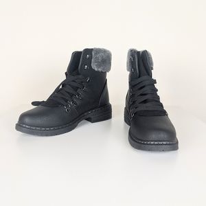 Wanted Carson Faux Fur Trimmed Hiker Boot